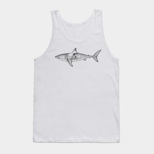 Great White Wave Tank Top